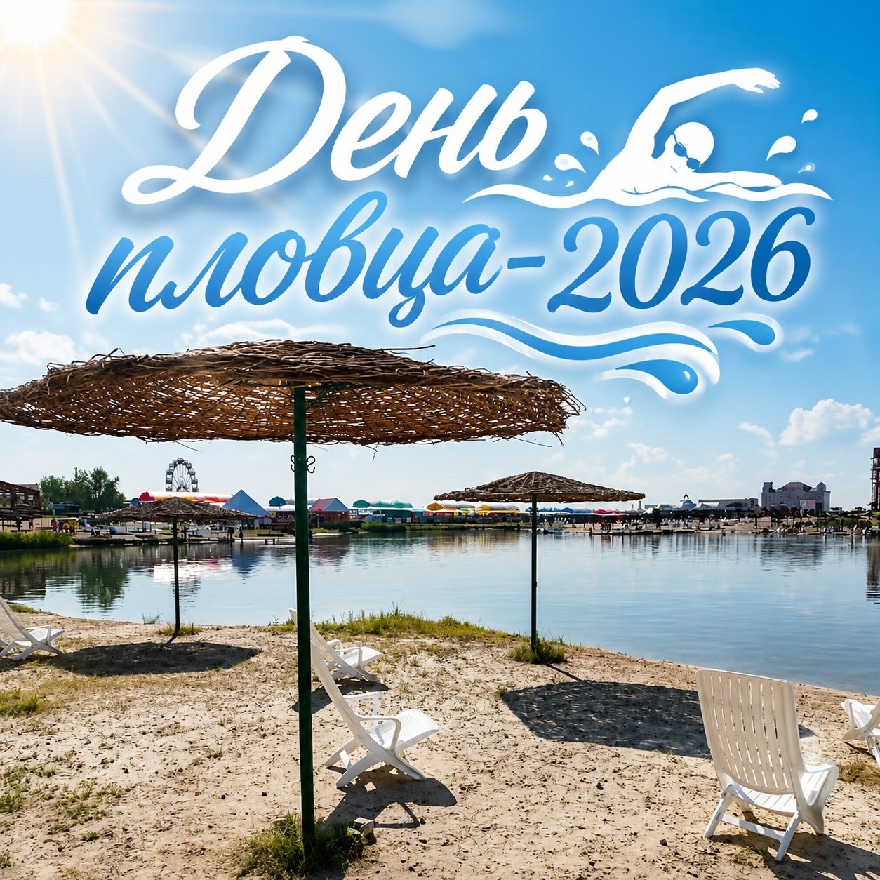 День пловца, открытая вода